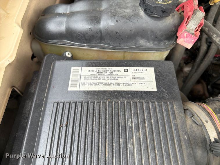 image for item FK3460 2008 Chevrolet Silverado 2500HD Ext. Cab flatbed pickup truck