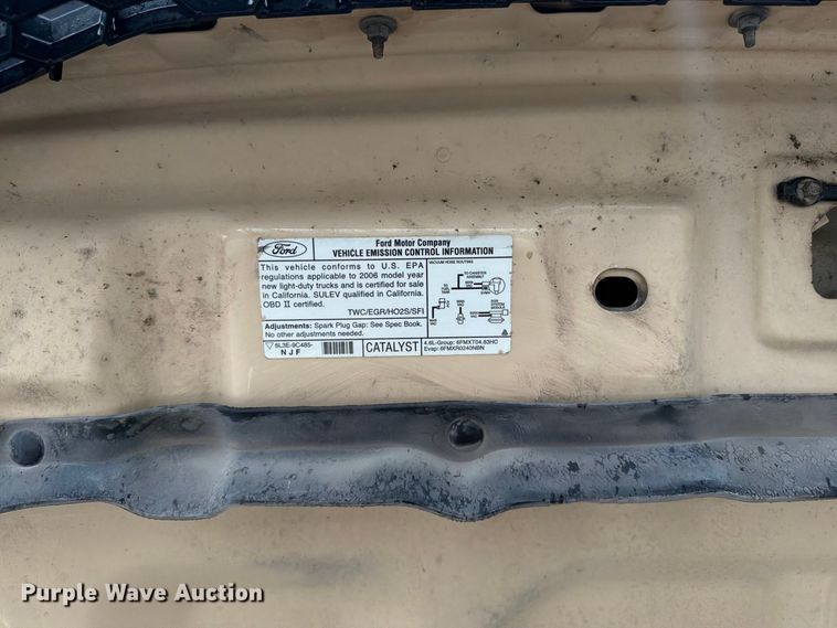 image for item FK3461 2006 Ford F150 Crew Cab pickup truck