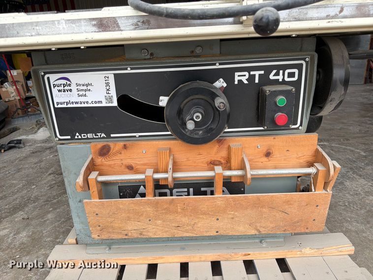 image for item FK3612 2002 Invicta Delta 36789 table saw