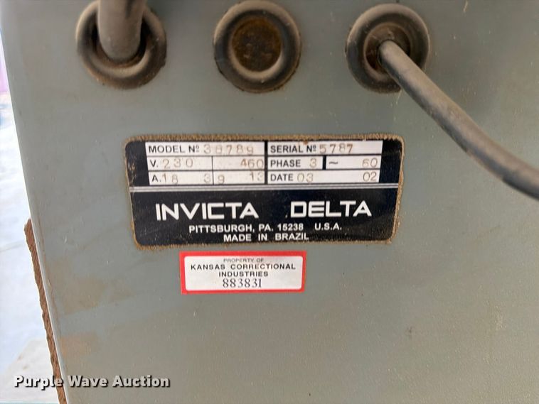 image for item FK3612 2002 Invicta Delta 36789 table saw