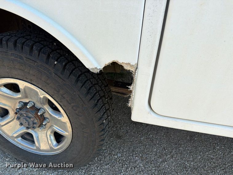 image for item FK3626 2014 RAM 3500 utility bed pickup truck