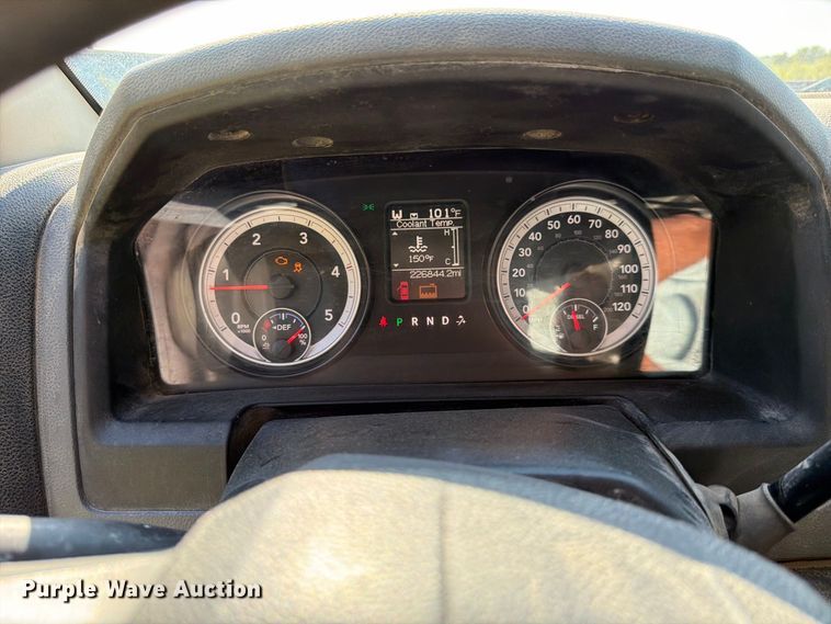 image for item FK3626 2014 RAM 3500 utility bed pickup truck
