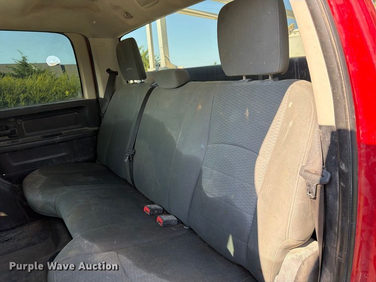 image for item FK3626 2014 RAM 3500 utility bed pickup truck
