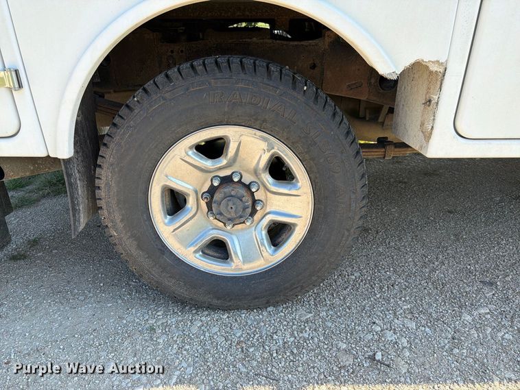 image for item FK3626 2014 RAM 3500 utility bed pickup truck