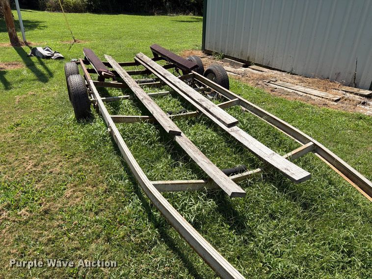 image for item FK3649 1985 Kingsway SC-21 boat trailer