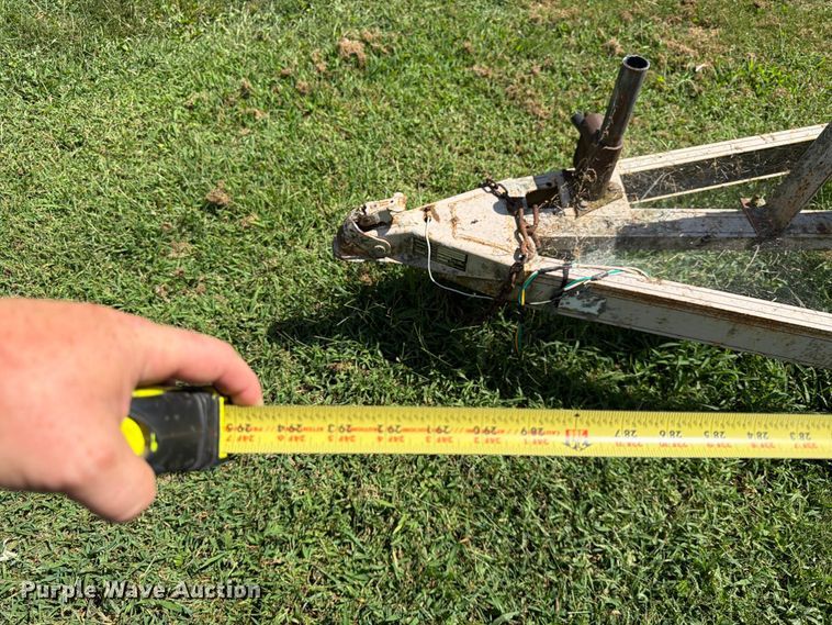 image for item FK3649 1985 Kingsway SC-21 boat trailer