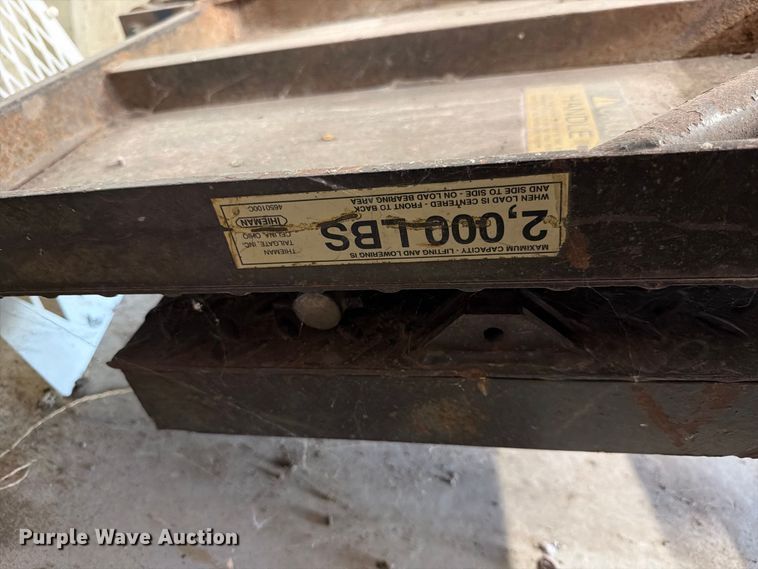 image for item FK3674 Thieman end gate lift