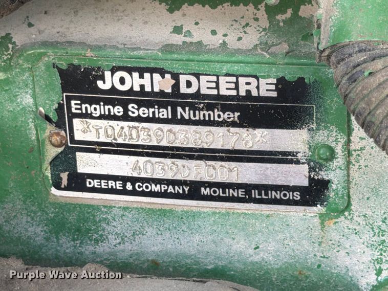 image for item FK3696 Sullair 185DPO-JD air compressor