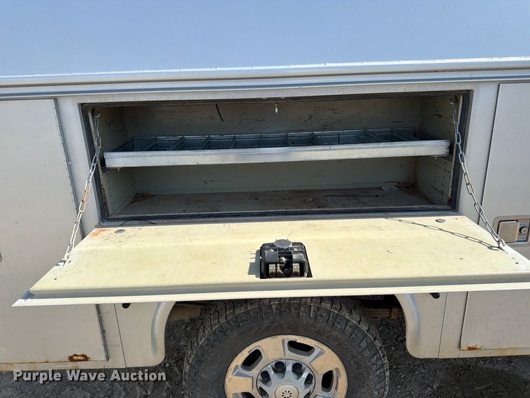 image for item FK3719 2012 Chevrolet Silverado 2500HD Ext. Cab utility bed pickup truck