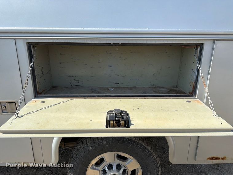 image for item FK3719 2012 Chevrolet Silverado 2500HD Ext. Cab utility bed pickup truck