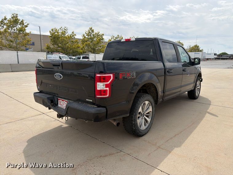 image for item FK4585 2018 Ford F150 Crew Cab pickup truck
