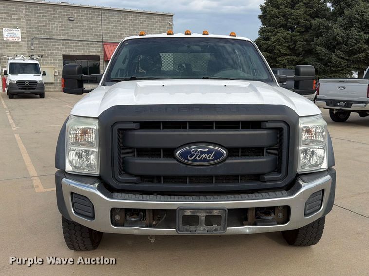 image for item FK4586 2016 Ford F550 dump flatbed truck
