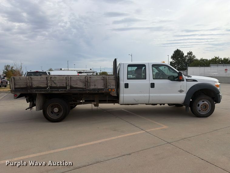 image for item FK4586 2016 Ford F550 dump flatbed truck