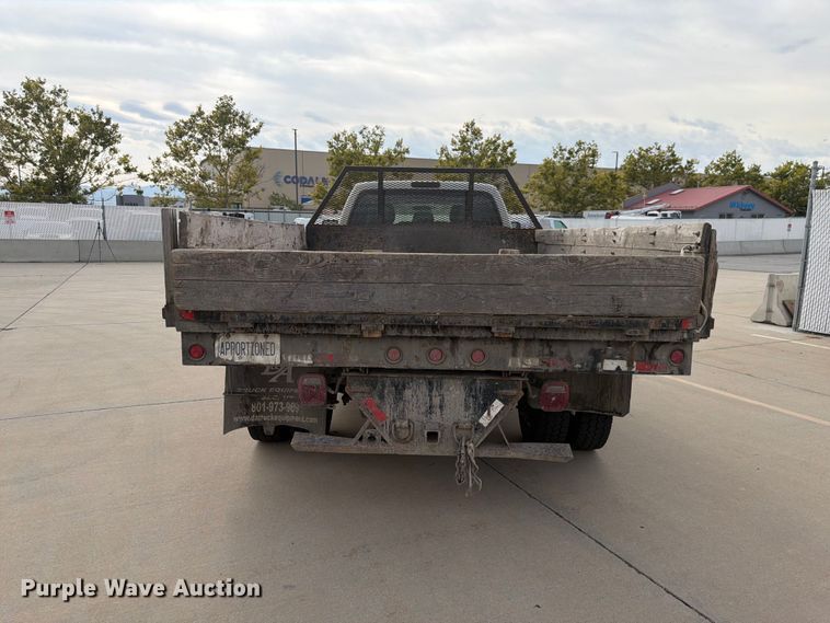 image for item FK4586 2016 Ford F550 dump flatbed truck