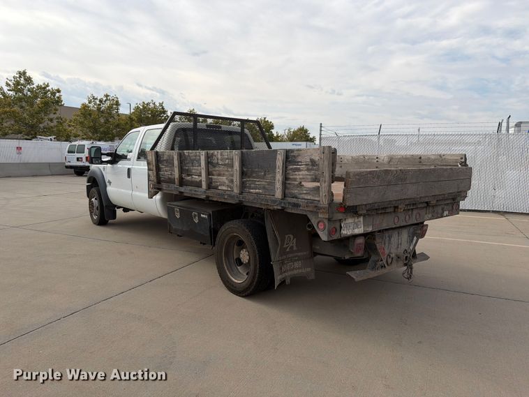 image for item FK4586 2016 Ford F550 dump flatbed truck