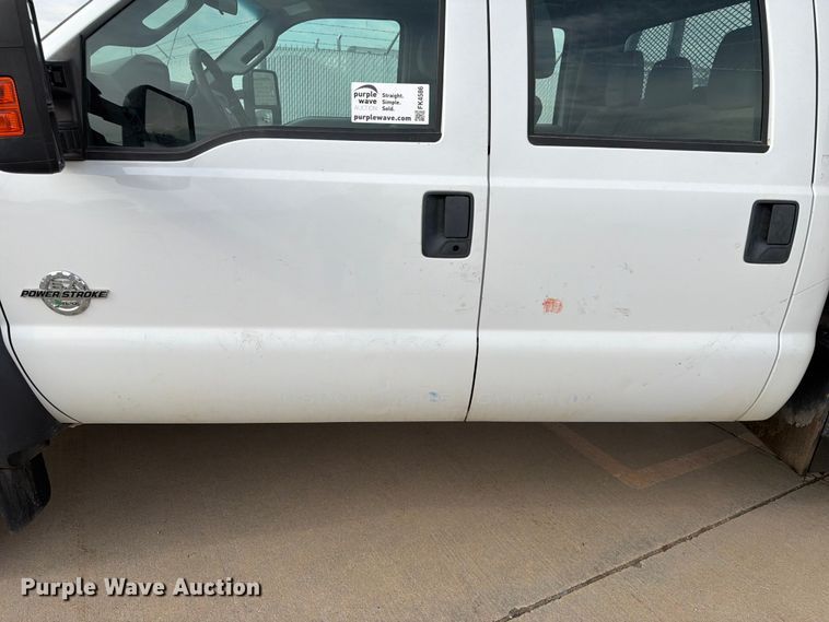 image for item FK4586 2016 Ford F550 dump flatbed truck