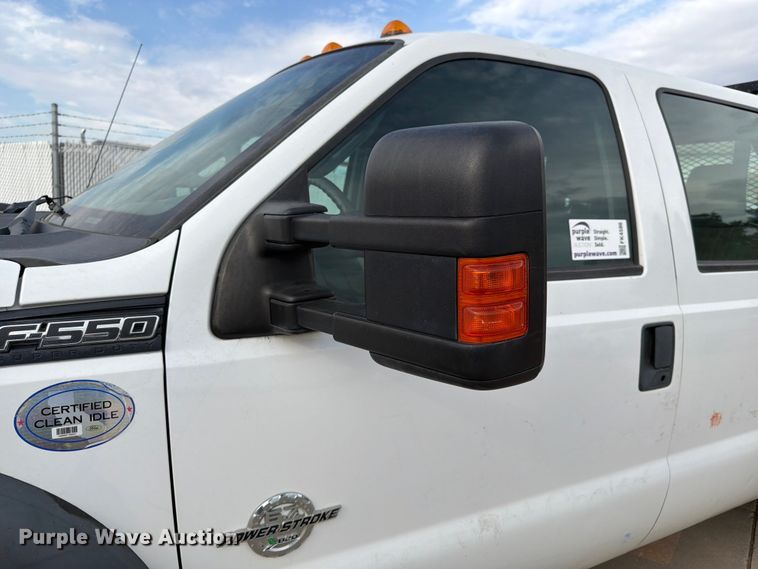 image for item FK4586 2016 Ford F550 dump flatbed truck
