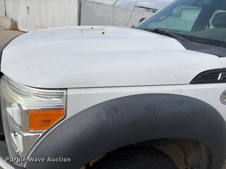 image for item FK4586 2016 Ford F550 dump flatbed truck