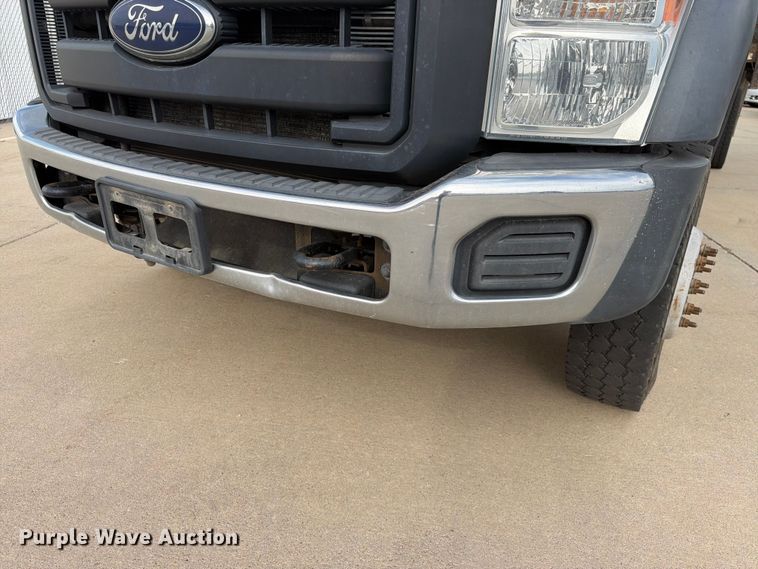 image for item FK4586 2016 Ford F550 dump flatbed truck