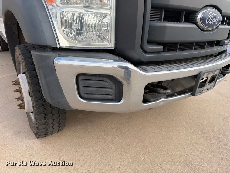 image for item FK4586 2016 Ford F550 dump flatbed truck