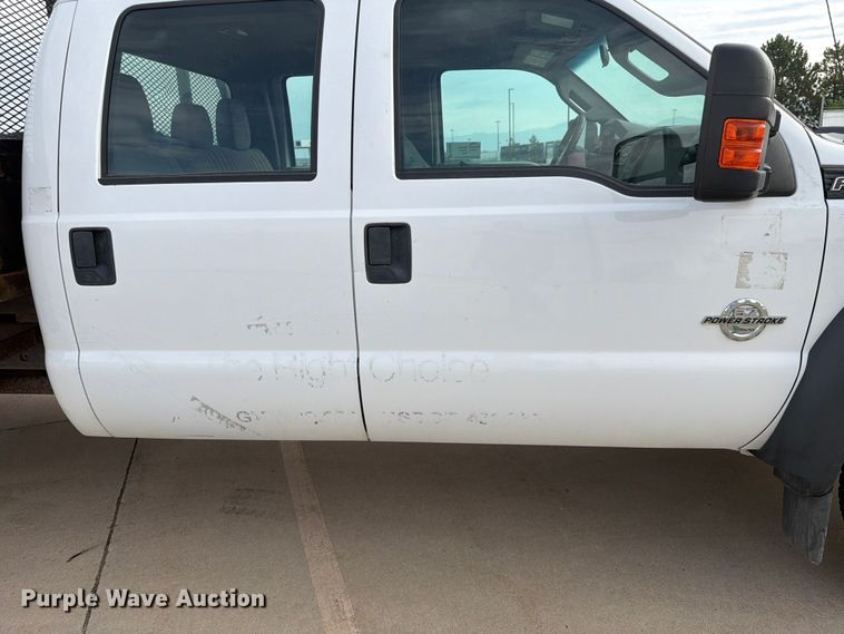 image for item FK4586 2016 Ford F550 dump flatbed truck
