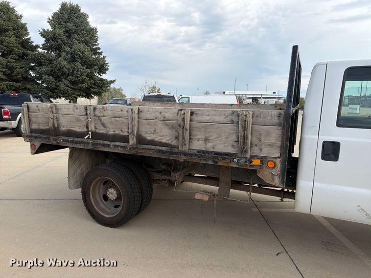 image for item FK4586 2016 Ford F550 dump flatbed truck