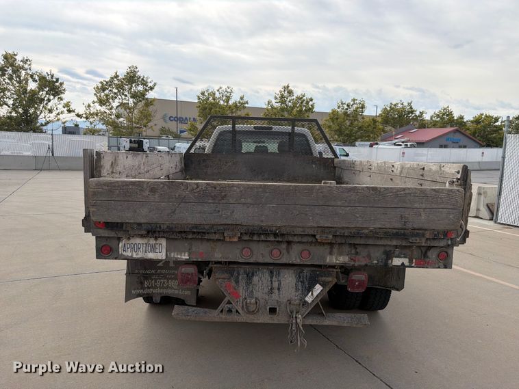 image for item FK4586 2016 Ford F550 dump flatbed truck