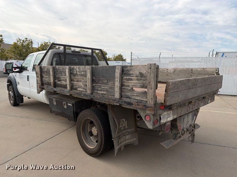 image for item FK4586 2016 Ford F550 dump flatbed truck