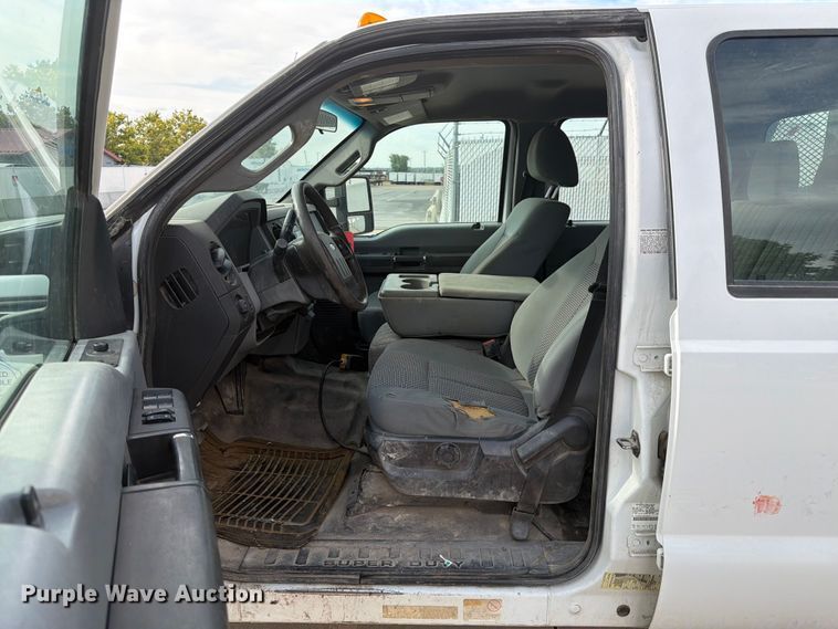 image for item FK4586 2016 Ford F550 dump flatbed truck