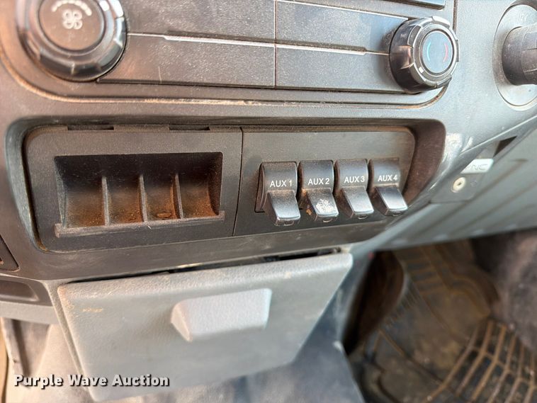 image for item FK4586 2016 Ford F550 dump flatbed truck