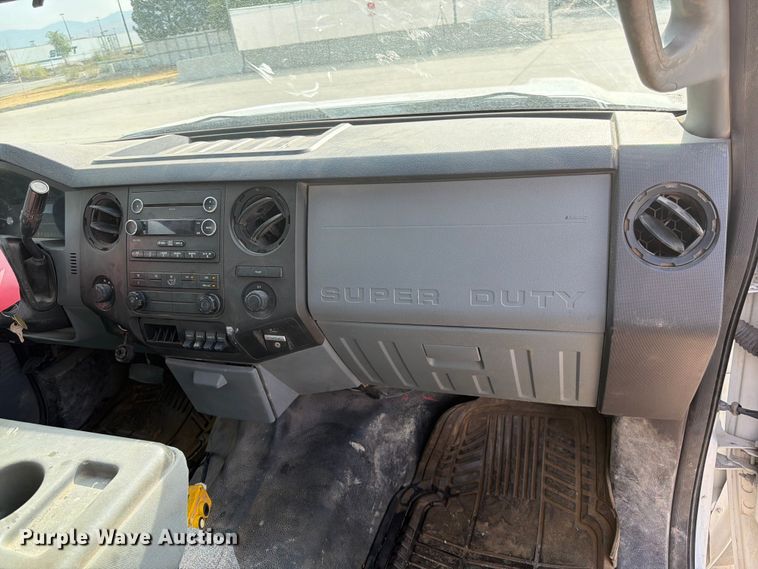 image for item FK4586 2016 Ford F550 dump flatbed truck