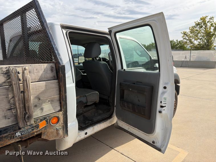 image for item FK4586 2016 Ford F550 dump flatbed truck