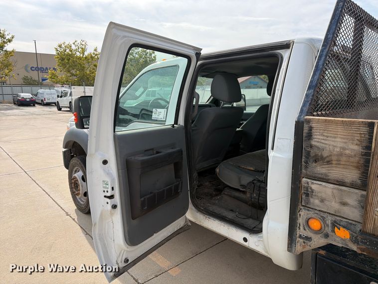 image for item FK4586 2016 Ford F550 dump flatbed truck