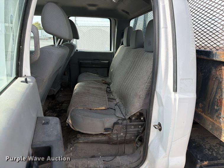 image for item FK4586 2016 Ford F550 dump flatbed truck
