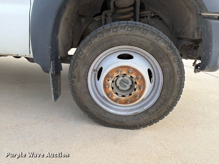 image for item FK4586 2016 Ford F550 dump flatbed truck