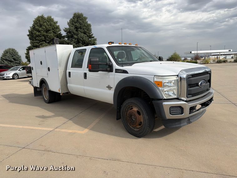 image for item FK4587 2015 Ford F550 utility / service truck