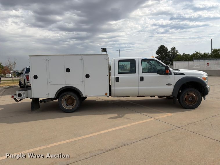 image for item FK4587 2015 Ford F550 utility / service truck