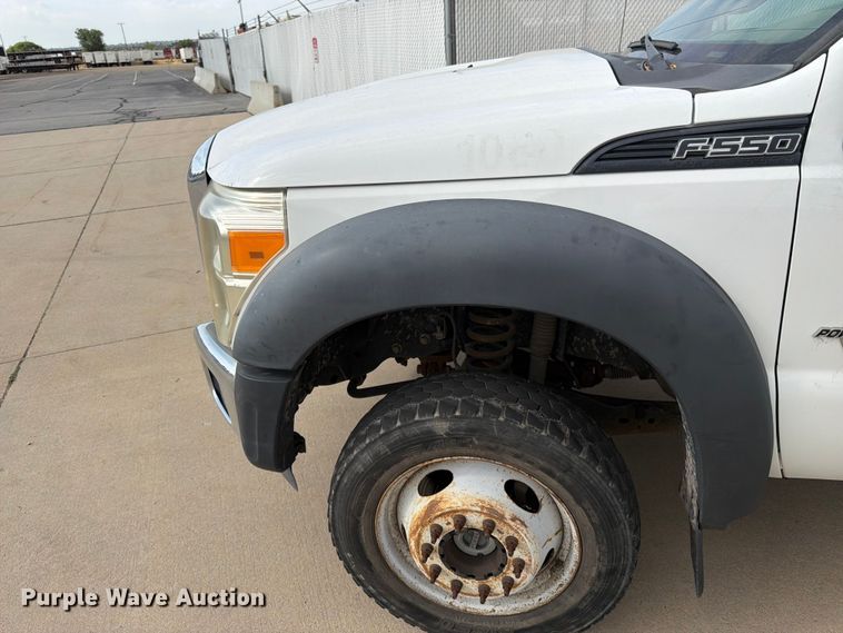 image for item FK4587 2015 Ford F550 utility / service truck