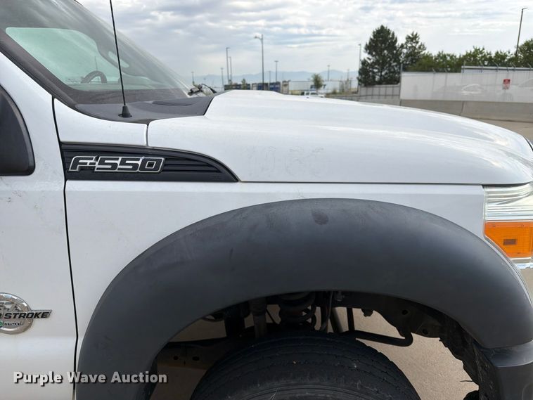 image for item FK4587 2015 Ford F550 utility / service truck