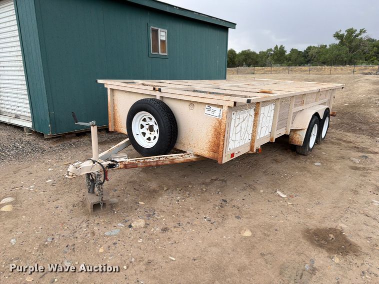 image for item FK4597 2008 Shop built rapid rig trailer