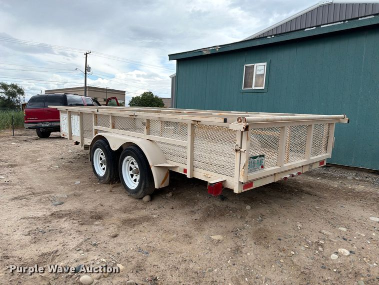 image for item FK4597 2008 Shop built rapid rig trailer