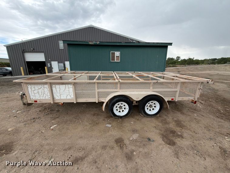 image for item FK4597 2008 Shop built rapid rig trailer