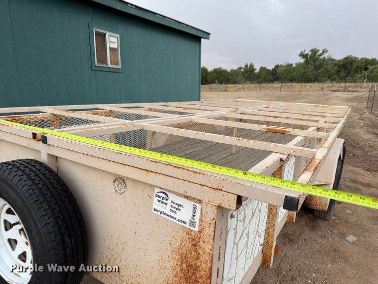 image for item FK4597 2008 Shop built rapid rig trailer