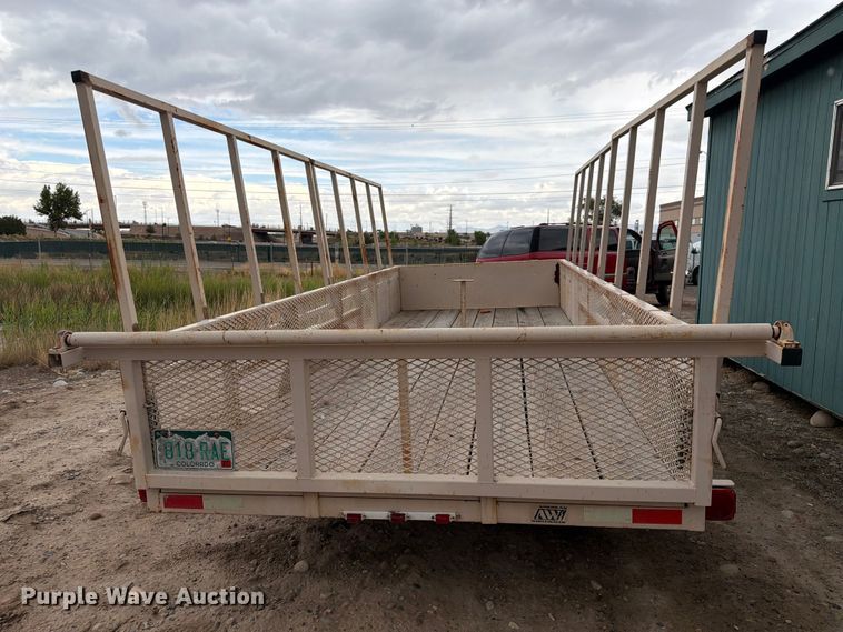 image for item FK4597 2008 Shop built rapid rig trailer