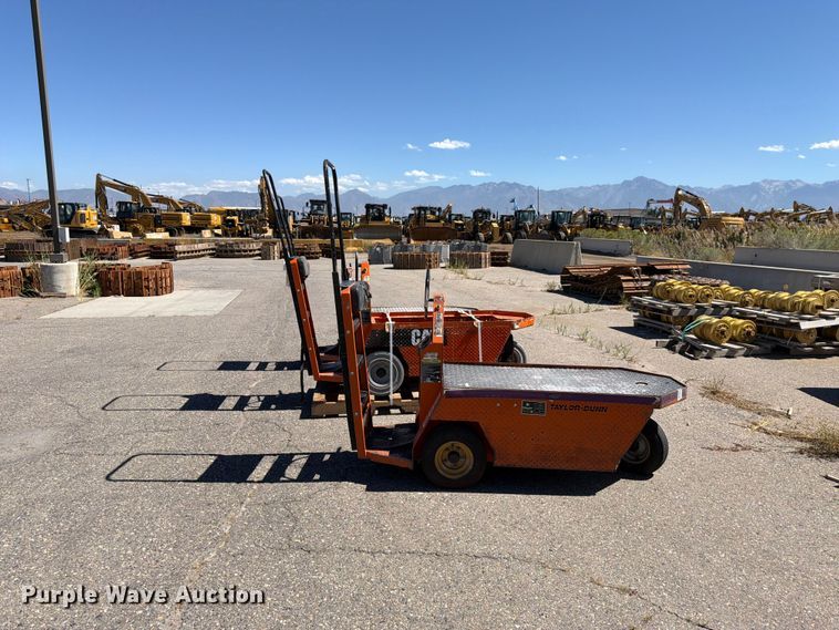 image for item FK4614 (3) Taylor-Dunn utility carts