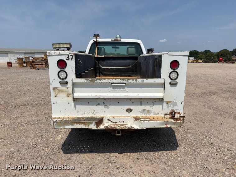 image for item FK5041 2011 Ford F250 Super Duty utility bed pickup truck