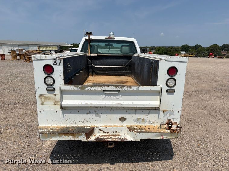 image for item FK5041 2011 Ford F250 Super Duty utility bed pickup truck