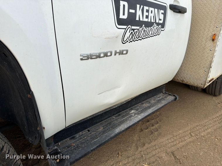 image for item FK5073 2011 GMC Sierra 3500HD utility bed pickup truck