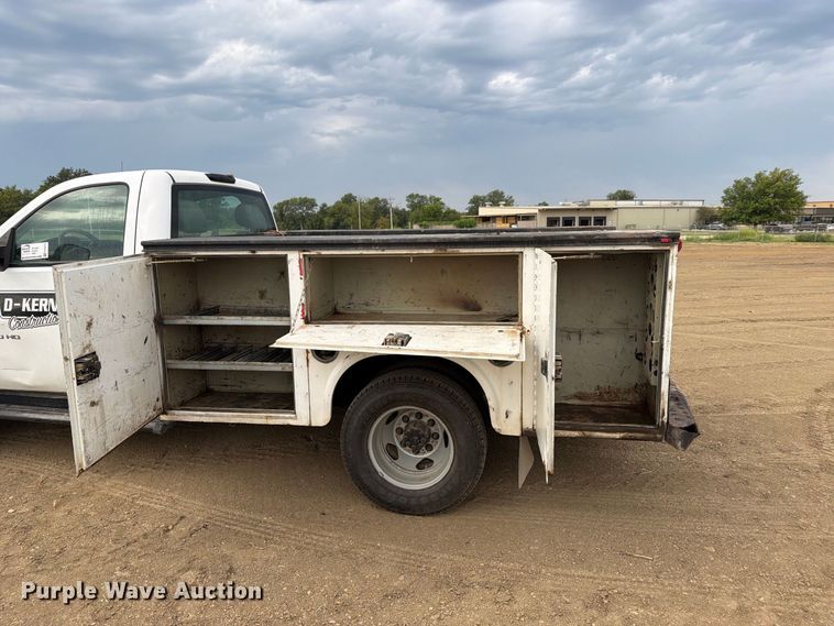 image for item FK5073 2011 GMC Sierra 3500HD utility bed pickup truck