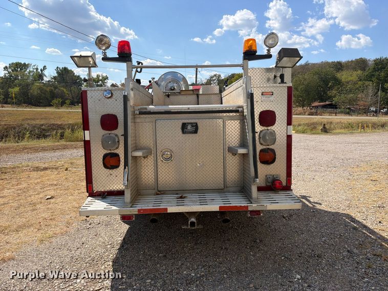 image for item FK5143 1986 Ford F350 pumper fire truck
